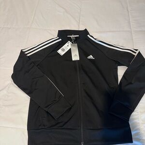 Medium- Adidas Black and White Primegreen Jacket